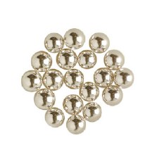 5 Mm Silver Dragees 2 Oz.