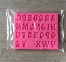 CAKEWALK  Letter Numbers Silicone  Mold