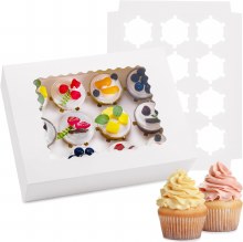 CAKE WALK  12 Count Cupcake Box