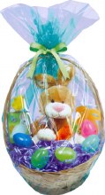 Amscan Teal Color Basket Bags 24 X 25
