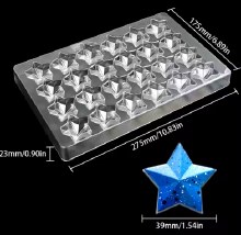 CAKEWALK  Star Chocolate  Mold Plastic