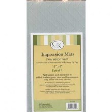 CK Product Impression Mats 12x6 4pc Lines
