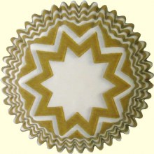 CK Product Gold Shevron Bkng Cups