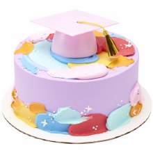Layon Pink Graduation Hat