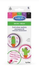 SATIN ICE Food Markers Neon 5ct