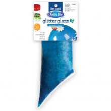 Blue Blueberry Gliiter Glaze