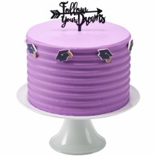Sweet Decor Grad Hat 6pk