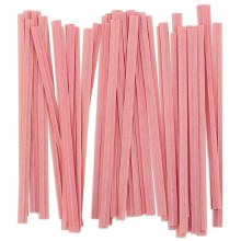 Twist Ties:  Pink/100 Pkg