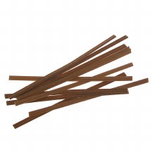 Twist Ties:  Brown/100 Pkg