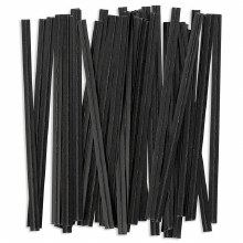 Twist Ties: Black/100 Pkg