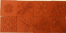 Square Nature Embossing Stamps