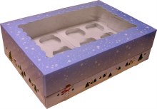Winter Scene Cupcake Boxes - 4