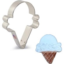 American Tradition Cookie Cutters 4" Ice Cream Cookie Cutter