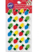 wilton Icing Dec Light Bulbs