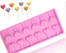 CAKEWALK  Heart Lollipop Mold