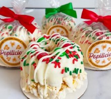 Mini Popcorn Cakes