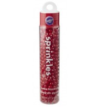 WILTON Jumbo Red Nonpareils