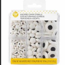 Wilton Black & White Eyeball Set