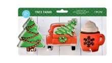 Tree Farm 3pc Cookie Cutter