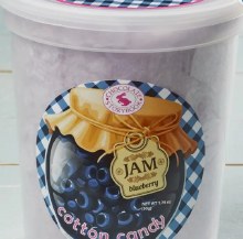 Blueberry Jam Cotton Candy