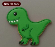 American Tradition Cookie Cutters 4" Tyrannosaurus Cookie Cutter