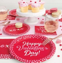 Valentines Day Beverage Napkin