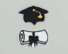 Grad Cap& Diploma 6pc