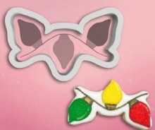 Christmas Lights Cookie Cutter