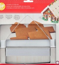 Wilton Gingerbread House Cutter Set