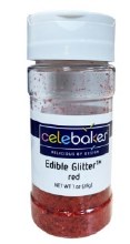 CK Product Edible Glitter Red 1 Oz.