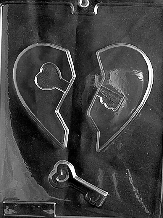 Life of the Party Heart With Key
