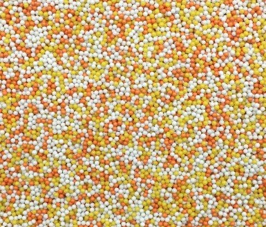 Non-pareils Orange/yellow/whit