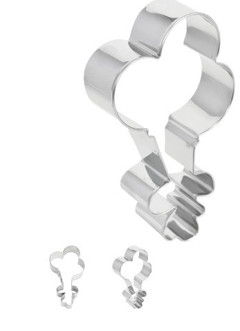 R &amp; M International Balloon Bunch Cookie Cutter