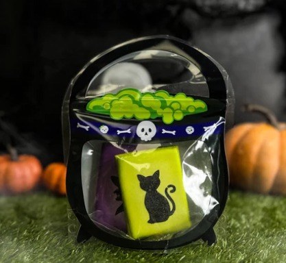 Creepy Cauldron Cookie Bag
