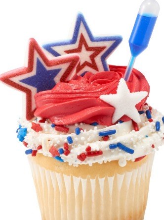 Large Patriotic Stars 6pk