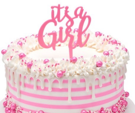 Shopping Girl Cake