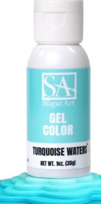 Sugar Art Sugar Art Turquoise Gel