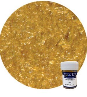 CK Edible Glitter Gold 1/4 oz