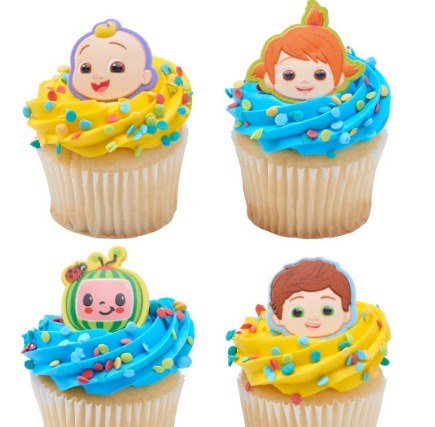 Cocomelon Cupcake Pics 6pk