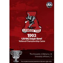 1993 Sugar Bowl DVD