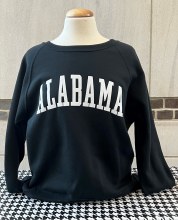 Coastal Arch Fleece As Black
