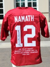 Joe Namath Autographed