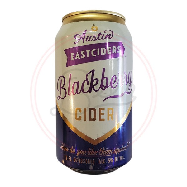 Blackberry Cider - 12oz Can