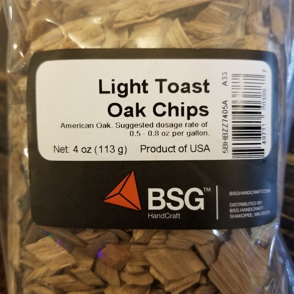 Dark Toast Oak Chips - 4oz