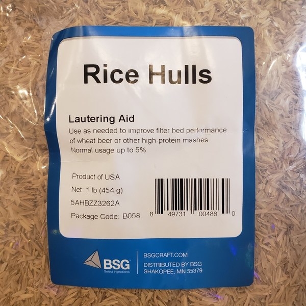 Rice Hulls - 1lb