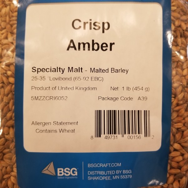 Crisp Amber - 1lb