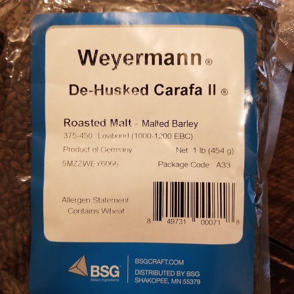 De-husked Carafa Ii - 1lb