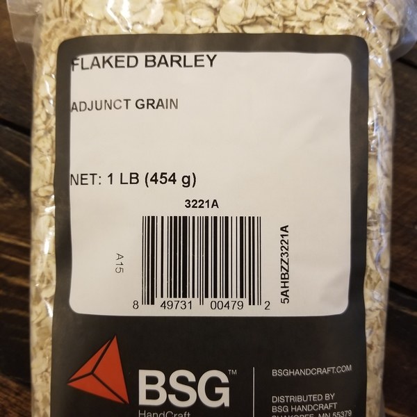 Flaked Barley - 1lb