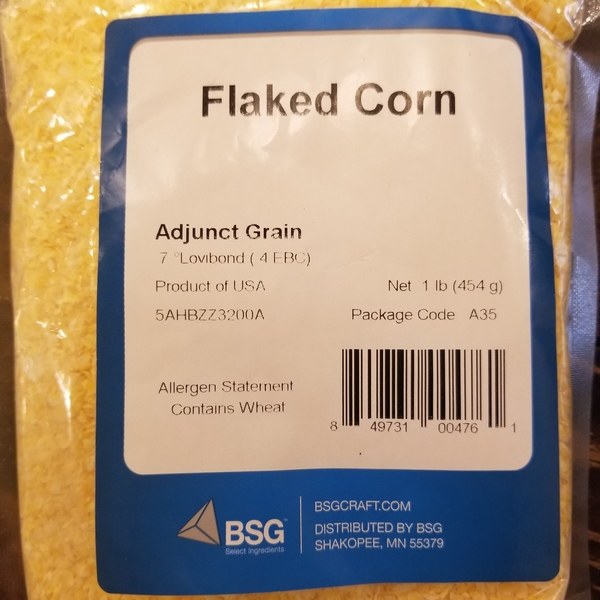 Flaked Corn - 1lb