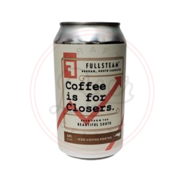 Coffee Is 4 Closers - 12oz Can